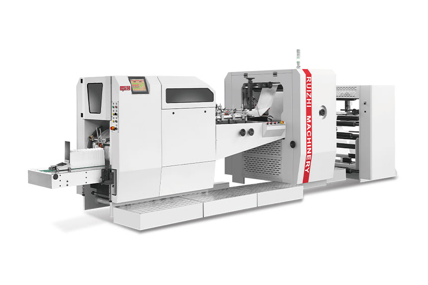 flat bottom paper bag making machine