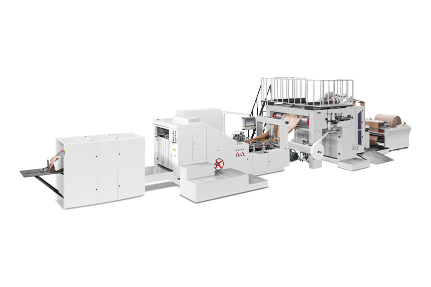 square bottom paper bag machine