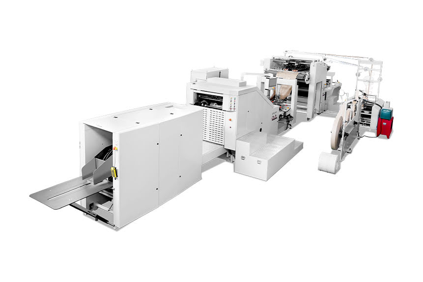 square bottom paper bag machine